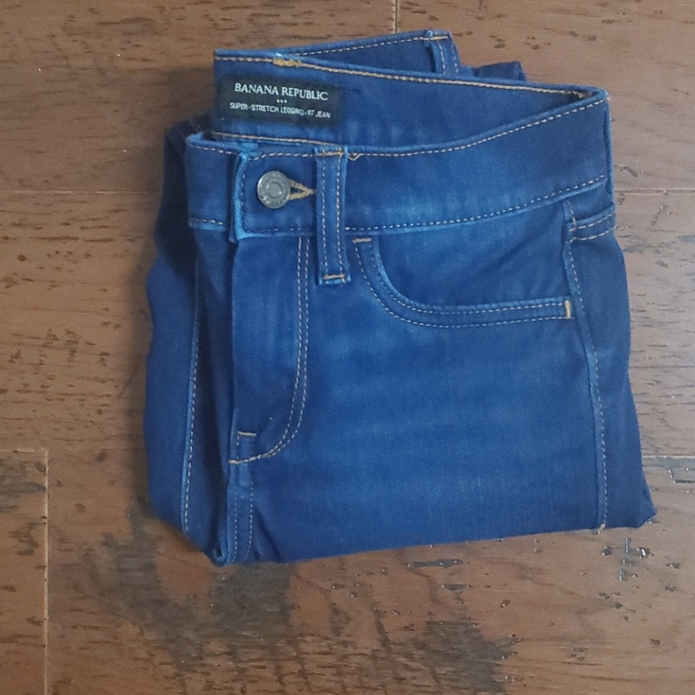 Banana Republic Super Stretch Legging Fit Jeans
